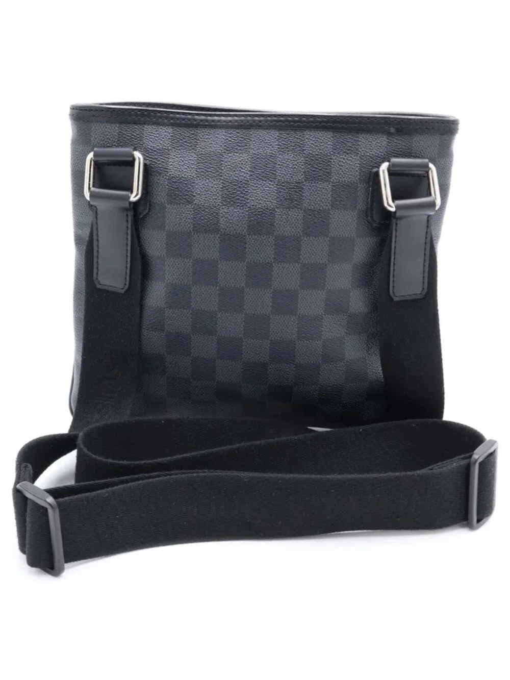 Louis Vuitton Damier Graphite Thomas Shoulder Bag Black